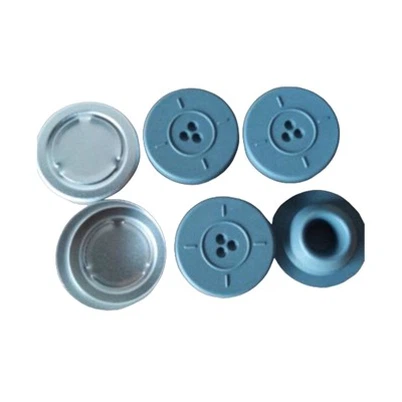 Stopiwr Rwber Vial Butyl 32mm ar gyfer Pacio Trwyth